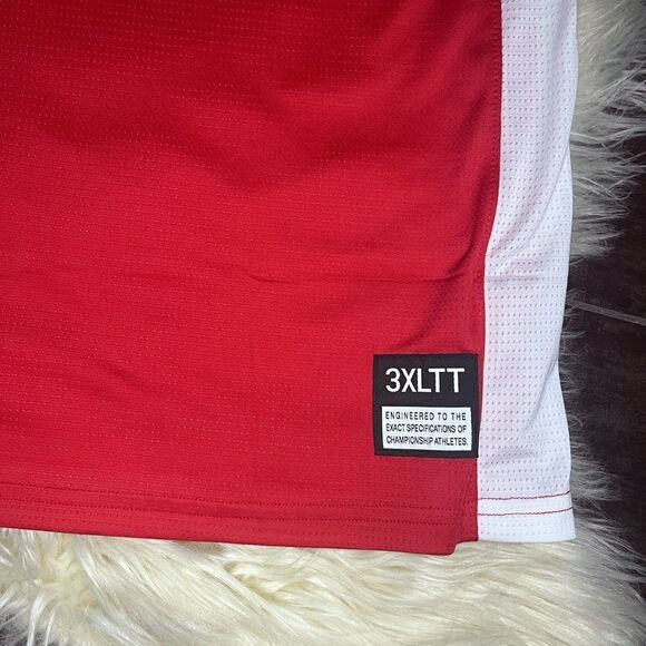 Nike reversible red/white basketball jersey sz 3XLTT - Picture 2 of 6